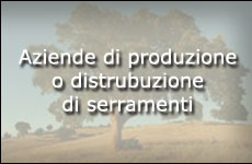 Aziende di Produzione o distribuzione di Serramenti